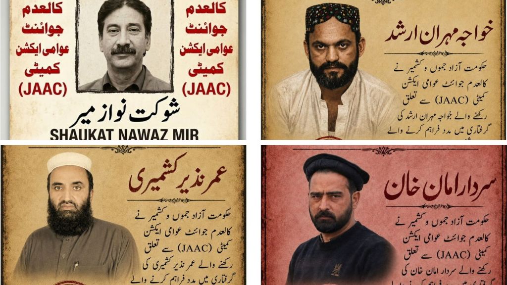 AJK Government Action Against Banned JAAC Intensifies as Legal Proceedings Begin Against Key Leaders