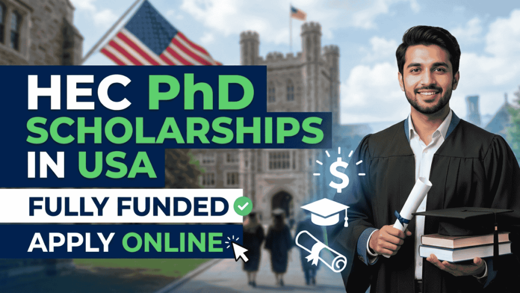 HEC Scholarships for USA Announced for Pakistani PhD Students Under Knowledge Corridor Program HEC scholarships for USA