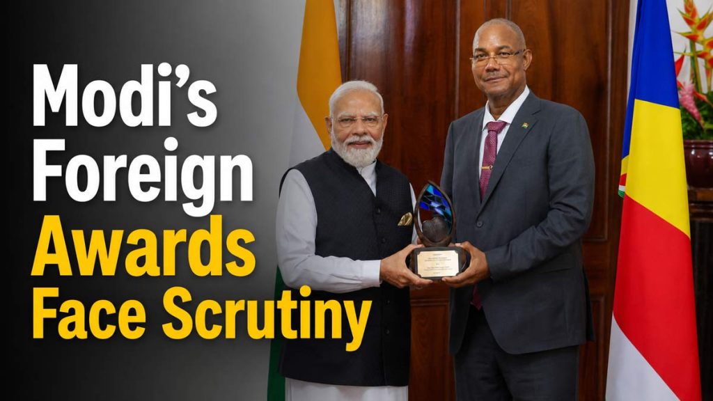 Modi’s Foreign Awards Face Scrutiny After Guardian Report