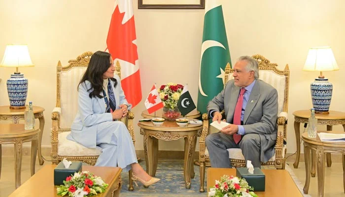 Pakistan Canada Foreign Minister Meeting Held in Islamabad Pakistan Canada Foreign Minister Meeting