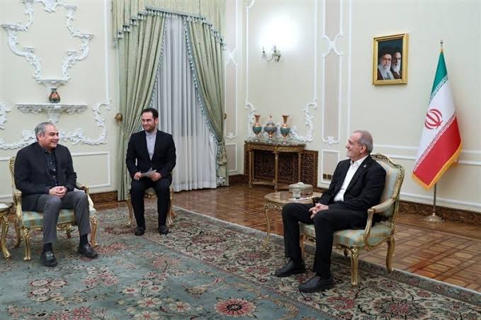 Pakistan Iran Relations Get Boost as Naqvi Meets Pezeshkian Pakistan Iran Relations Get Boost as Naqvi Meets Pezeshkian